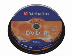 Диски Verbatim DVD-R 120min/4.7GB